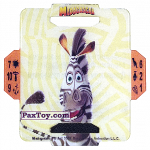 PaxToy.com 20 Melman из Estrella: Madagascar (TAZOS / Q-Bitazos)