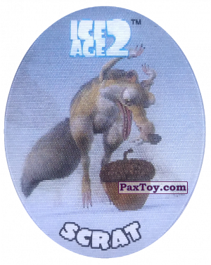 PaxToy.com 22 Scrat (Голографическая) из Cheetos: Ice Age 2