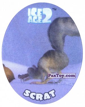 PaxToy.com 24 Scrat (Голографическая) из Cheetos: Ice Age 2