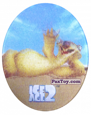 PaxToy.com 44 Sid (Голографическая) из Cheetos: Ice Age 2