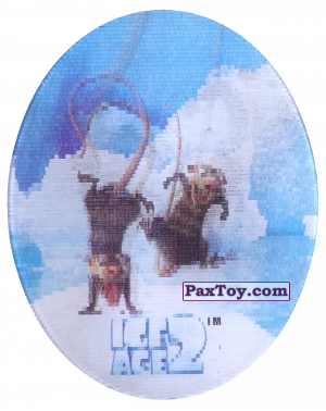 PaxToy.com - 49a Crash & Addie (Голографическая) из Cheetos: Ice Age 2