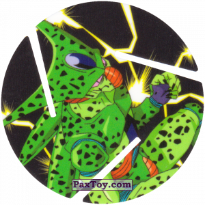 PaxToy.com - 039 Imperfect Cell из Cheetos: Dragon Ball Z XFERAS Tazos