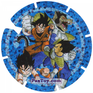 PaxToy.com 18/30 Raditz - Sayayin из Gamesa: Dragon Ball Z - Vuela Tazos Prismatic