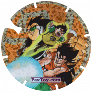 PaxToy.com - 19/30 Raditz - Sayayin из Gamesa: Dragon Ball Z - Vuela Tazos Prismatic