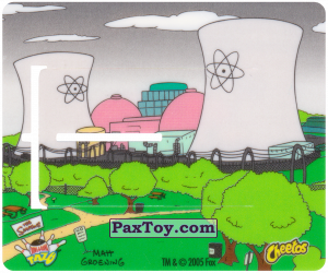 PaxToy.com  Вкладыш, Игровая еденица Катапульта АЭС из Cheetos: Симпсоны Термоядерный Боулинг