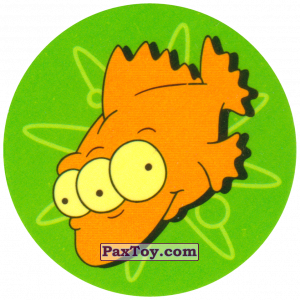 PaxToy.com - Вкладыш, Игровая еденица Катапульта АЭС (Сторна-back) из Cheetos: Симпсоны Термоядерный Боулинг