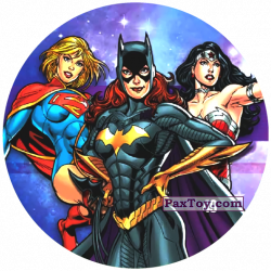 PaxToy 49 Super Girl, Wonder Woman and BatGirl