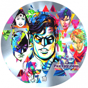 PaxToy.com  Фишка / POG / CAP / Tazo 78 Green Lantern из Chipicao: Justice League