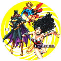 PaxToy 86 Super Girl, Wonder Woman and BatGirl