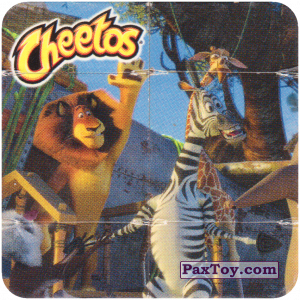 PaxToy.com - 03 Фиддлер - Лев Алекс машет лапой из Cheetos: Фиддлеры Madagascar 2