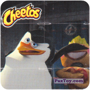 PaxToy.com 04 Фиддлер - Шкипер закрывает глаза из Cheetos: Фиддлеры Madagascar 2
