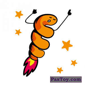 PaxToy.com 12 Ракета из Cheetos: Неоновые стикеры