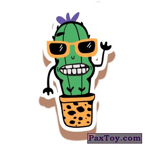 PaxToy.com - 15 Кактус из Cheetos: Неоновые стикеры