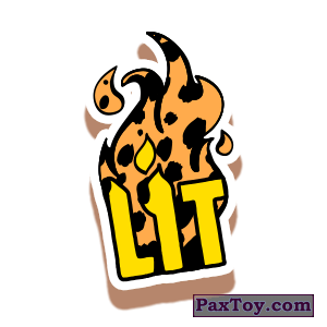 PaxToy.com 17 Lit из Cheetos: Неоновые стикеры