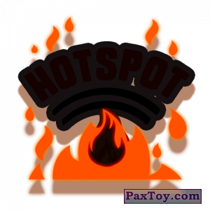 PaxToy.com - 27 HOTSPOT (Сторна-back) из Cheetos: Неоновые стикеры