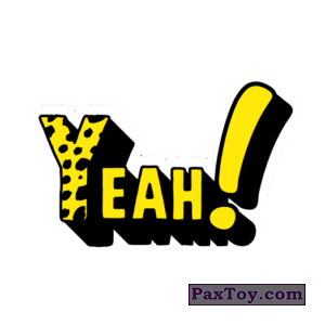 PaxToy.com 29 Yeah! из Cheetos: Неоновые стикеры
