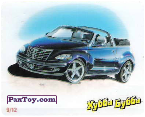 PaxToy.com 09 / 12 Chrysler PT Cruiser Cabrio из Hubba Bubba: Авто (Оранжевая серия)