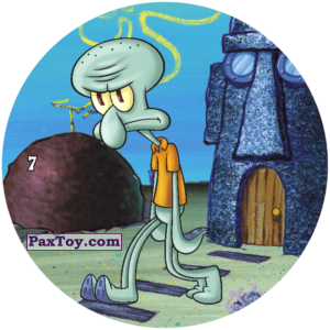 PaxToy.com 007 Хмурый Squidward из Chipicao: Sponge Bob