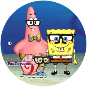 PaxToy.com - 010 ГубкаБоб Патрик и Гарри - Заучки из Chipicao: Sponge Bob