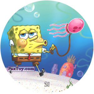 PaxToy.com - 021 Свистун ГубкаБоб с Медузой из Chipicao: Sponge Bob