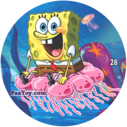 PaxToy 028 SpongeBob на парит на медузах