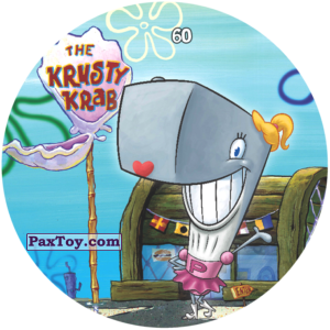 PaxToy.com 060 Pearl позирует перед Krasty Crab из Chipicao: Sponge Bob