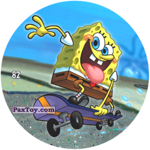 PaxToy.com 082 Скейтер Губка Боб из Chipicao: Sponge Bob