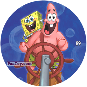 PaxToy.com 089 Патрик за штурвалом из Chipicao: Sponge Bob