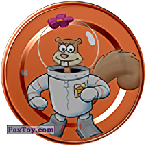 PaxToy.com 096 Sandy Cheeks (Metallic Caps) из Chipicao: Sponge Bob