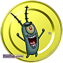 PaxToy.com 097 Plankton (Metallic Caps) из Chipicao: Sponge Bob