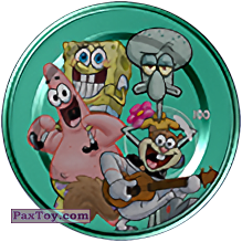 PaxToy.com 100 SpongeBob & Friends (Metallic Caps) из Chipicao: Sponge Bob