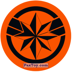 PaxToy 02 Раунд Начивка   Символ героини Капитан Марвел