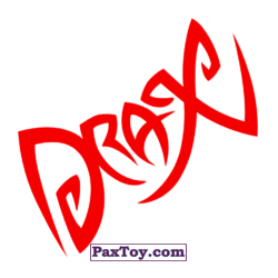 PaxToy 21 Бейдж Начивка   Символ персонажа Дракс