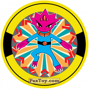 PaxToy.com 12 Yellow - Cruz из Snekkin: Фишки Poke Go