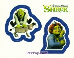 32a Шрек, Осёл и Фиона из Cheetos: Shrek the Third Stickers PaxToy.com 32a Шрек, Осёл и Фиона из Cheetos: Shrek the Third Stickers