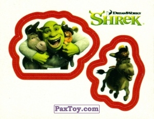36a Раздельный стикер - Шрек и Друзья из Cheetos: Shrek the Third Stickers PaxToy.com 36a Раздельный стикер - Шрек и Друзья из Cheetos: Shrek the Third Stickers