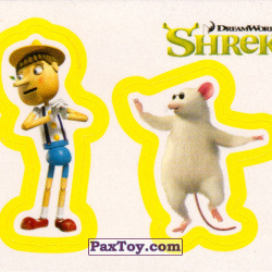 PaxToy 40a Раздельный стикер   Пиноккио и Слепая Мышь