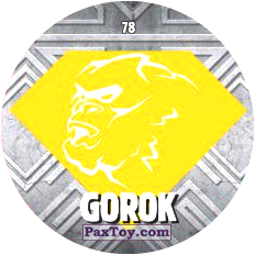 PaxToy.com 78 GOROK logo из Chipicao: GORMITI