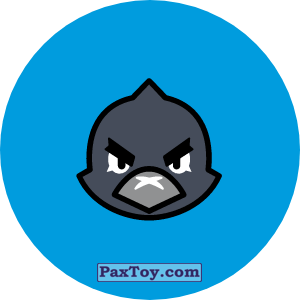 PaxToy.com - 24 Бравл - Ворон убийца с ядом (Сторна-back) из Пятерочка: Бравлы Старс