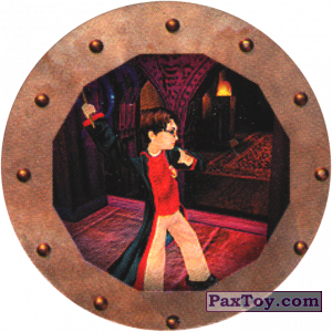 PaxToy.com - 01 Гарри колдует заклинание из Harry Potter Caps - Гарри Поттер Фишки