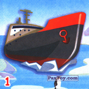PaxToy.com - 01 Криголам из 03 Морські пригоди Барні: Морський транспорт