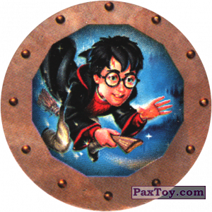 PaxToy.com 02 Гарри На Метле из Harry Potter Caps - Гарри Поттер Фишки