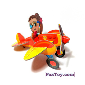 PaxToy.com - 02 Самолет из Барни: Маленький исследователь 3D пазлы