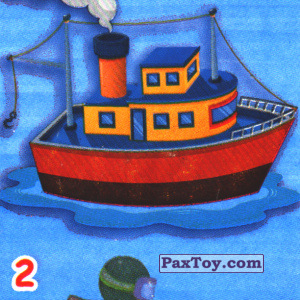 PaxToy.com 02 Траулер из 03 Морські пригоди Барні: Морський транспорт