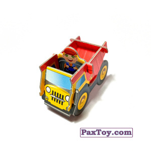 PaxToy.com - 03 Грузовик из Барни: Маленький исследователь 3D пазлы