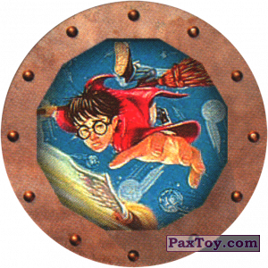PaxToy.com 04 Гарри хватает Золотой снитч из Harry Potter Caps - Гарри Поттер Фишки