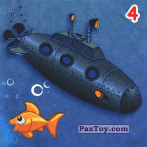PaxToy.com 04 Пыдводний човен из 03 Морські пригоди Барні: Морський транспорт