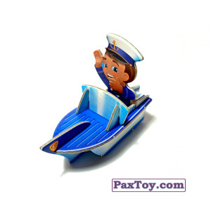 PaxToy.com 05 Катер из Барни: Маленький исследователь 3D пазлы
