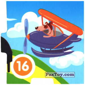PaxToy.com - 05 Магнитик - 16 - ПИЛОТ или PILOT из Растишка: Играй Профессии Изучай