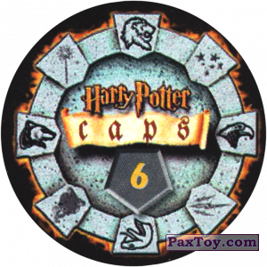 PaxToy.com - 06 (Сторна-back) из Harry Potter Caps - Гарри Поттер Фишки